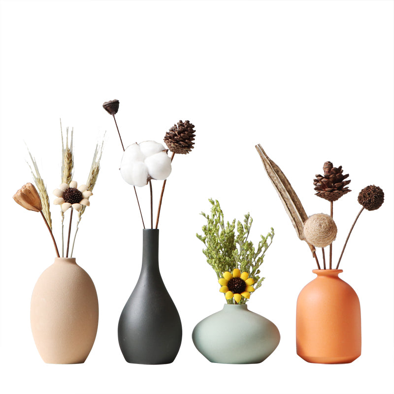 Minimalist Ceramic Vase Set