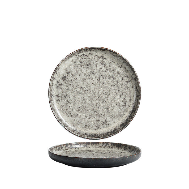 Deep Glazed Ceramic Plate