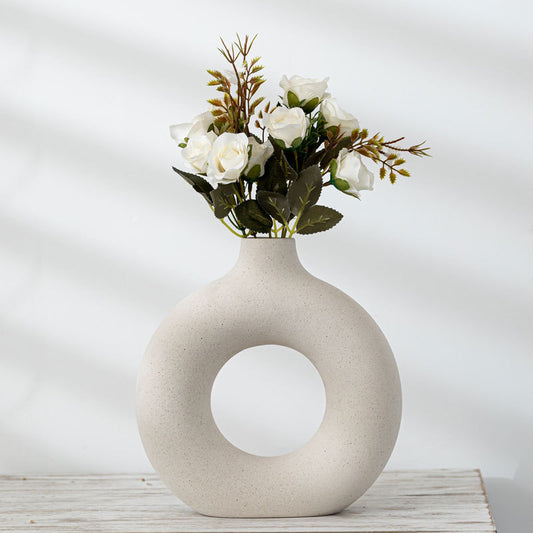 Donut Ceramic Vase