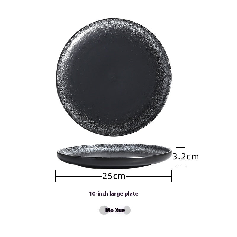 Premium Glazed Ceramic Steak & Dinner Plate