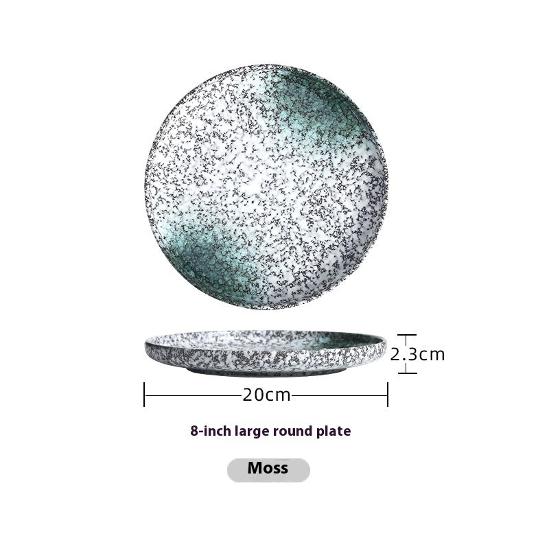 Premium Glazed Ceramic Steak & Dinner Plate